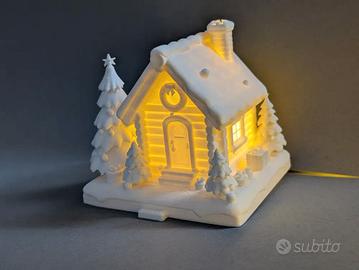 Santa House Tealight