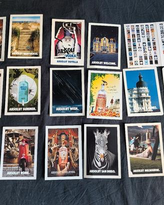 cartoline promocard Absolut