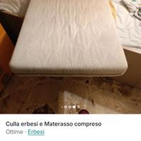 Culla e materasso