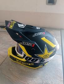 Casco Just 1 + Mascherina