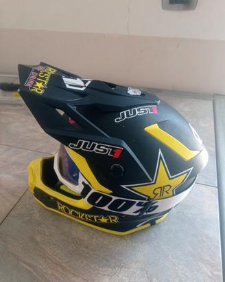 Casco Just 1 + Mascherina