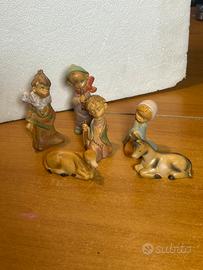 Presepe Fontanini Baby Non Completo Vintage ‘89.