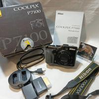 Fotocamera Nikon Coolpix P7100 compatta fotografia