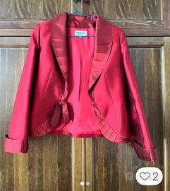 Giacca elegante rossa tg.42 Maria Coca