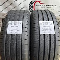 2 PNEUMATICI 215/55 R17 GOODYEAR ESTIVE KM0