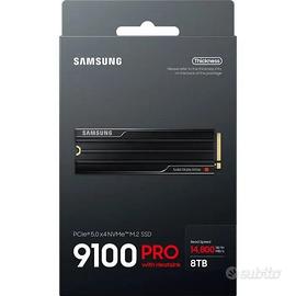 SSD 8T SAMSUNG 9100 PRO DISSIPATO 14800 mb\s