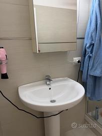 Lavandino+mobiletto bagno con specchio