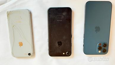 SI VENDE IN BLOCCO IPHONE 12 pro 7e 8