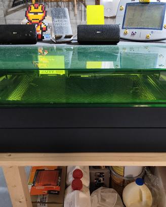 Xtool S1 20W usato con air assist