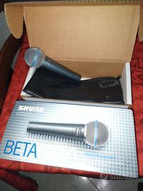 Microfoni + Radio microfoni Shure Db Ecc.