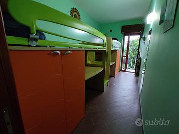 Armadio letto con scrivania