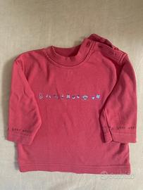 maglietta DPAM cotone corallo maniche lunghe