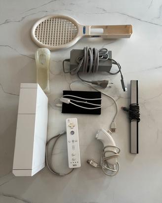 Lotto console Nintendo Wii con giochi