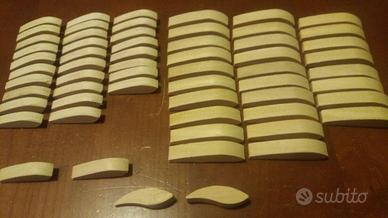 Sagome balsa minnow artificiali