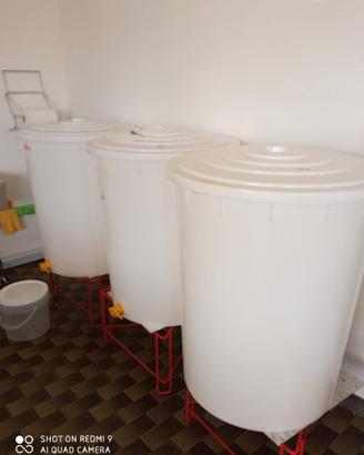 maturatori per miele da 400 kg