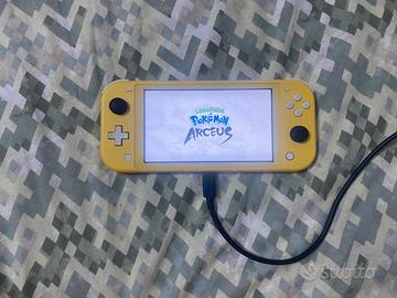 nintendo switch lite gialla