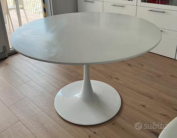 Tavolo Tulip 120 cm rotondo bianco