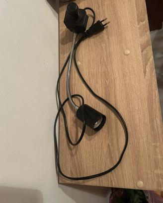 Portalampada per terrario