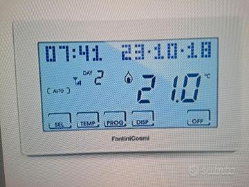 cronotermostato  touchscreen  comand. a distanza