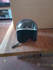 Casco moto vintage 