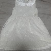 Vestito elegante bambina bianco guess taglia 6/7 a