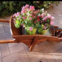 Carriola in Legno di Castagno