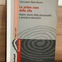 Marchioro Le Prime Cose della Vita Franco Angeli