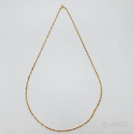 COD.118.26 COLLANA SIMIL TORCION FINA