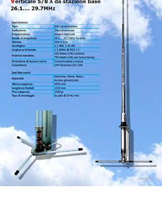 Antenna cb SIRIO GPE 27 (5/8)