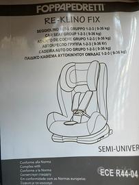 Seggiolino auto