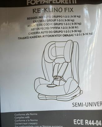 Seggiolino auto