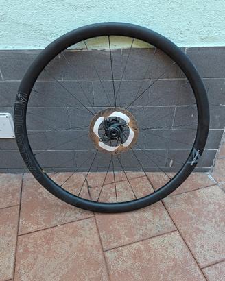 Cerchio Ruota a disco bici da corsa in carbonio 