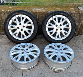 SET 4 RUOTE CERCHI IN LEGA OPEL 205/50 R16
