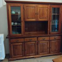 Credenza in legno massello per cucina o rustico