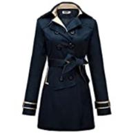 Trench donna blu