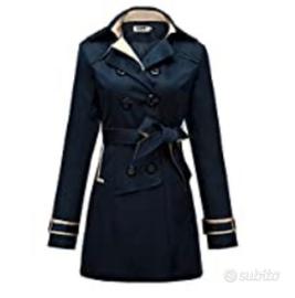 Trench donna blu