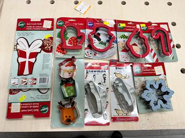 Stock 10 Stampi natalizi per dolci