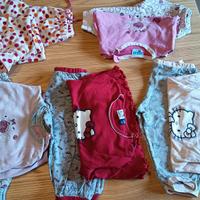 Pigiami autunno-inverno bambina 18 mesi