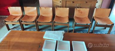 6 Sedie Monk di Molteni