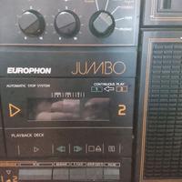 Stereo portatile europhon jumbo