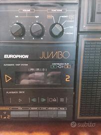 Stereo portatile europhon jumbo
