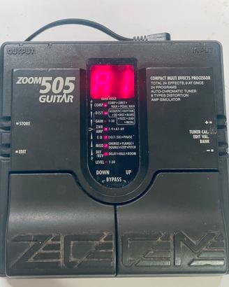 Pedaliera x chitarra - Zoom 505 guitar