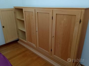 Mobile legno naturale non trattato