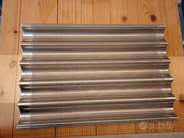 TEGLIA DIM.40X60 CON TRAVERSINO ONDULATE 5 CANALI