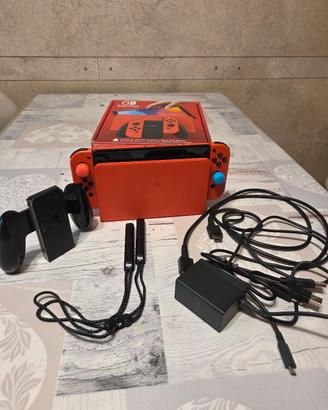 Nintendo switch oleo model Mario Red edition