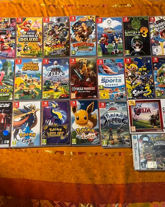 Giochi switch mario pokemon zelda e altro