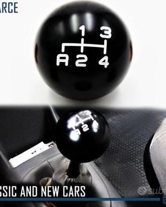 POMELLO Cambio NERO Porsche 911 Carrera 4 MARCE