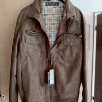 Giubbotto Uomo Alta Moda  - Vera Pelle Scamosciata