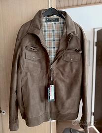 Giubbotto Uomo Alta Moda  - Vera Pelle Scamosciata