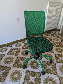 sedia ufficio IKEA verde